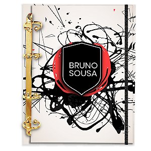 Fichário Personalizado Reposicionável: Masculino 18