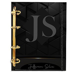 Fichário Personalizado Reposicionável: Masculino 25