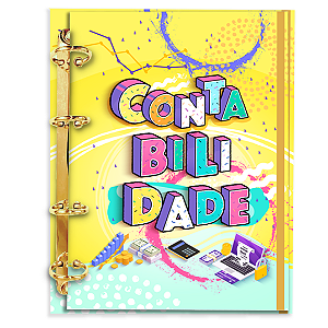 Agenda Fichário Personalizada Reposicionável: Contabilidade 04