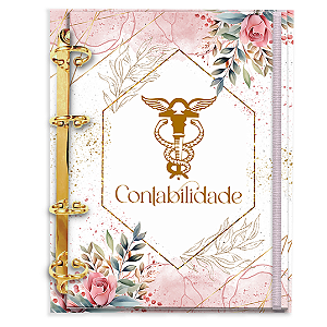 Agenda Fichário Personalizada Reposicionável: Contabilidade 07