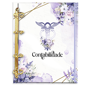 Agenda Fichário Personalizada Reposicionável: Contabilidade 10