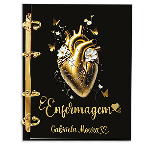 Agenda Fichário Personalizada Reposicionável: Enfermagem 04