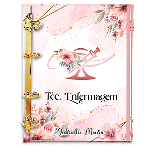 Agenda Fichário Personalizada Reposicionável: Enfermagem 21