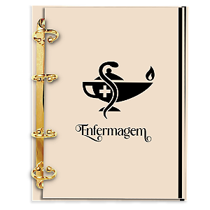 Agenda Fichário Personalizada Reposicionável: Enfermagem 32