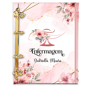 Agenda Fichário Personalizada Reposicionável: Enfermagem 34