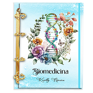 Agenda Fichário Personalizada Reposicionável: Biomedicina 12