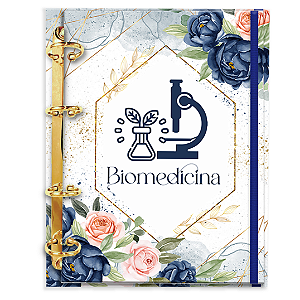 Agenda Fichário Personalizada Reposicionável: Biomedicina 01