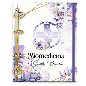 Agenda Fichário Personalizada Reposicionável: Biomedicina 02