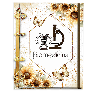 Agenda Fichário Personalizada Reposicionável: Biomedicina 05