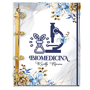 Agenda Fichário Personalizada Reposicionável: Biomedicina 06