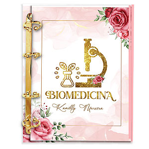 Agenda Fichário Personalizada Reposicionável: Biomedicina 07