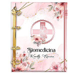 Agenda Fichário Personalizada Reposicionável: Biomedicina 08