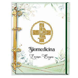 Agenda Fichário Personalizada Reposicionável: Biomedicina 09