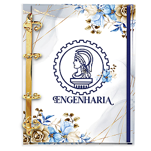 Agenda Fichário Personalizada Reposicionável: Engenharia 01