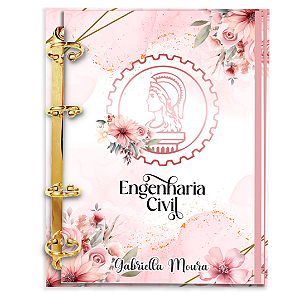 Agenda Fichário Personalizada Reposicionável: Engenharia 02