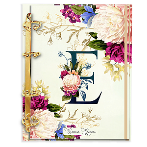 Agenda Fichário Personalizada Reposicionável: Alfabeto 16