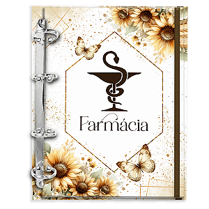 Agenda Fichário Personalizada Reposicionável: Farmácia 18
