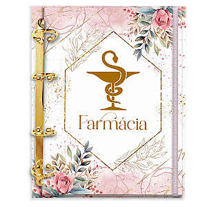 Agenda Fichário Personalizada Reposicionável: Farmácia 16