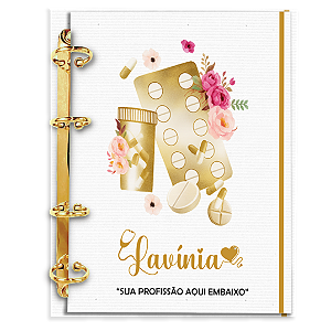 Agenda Fichário Personalizada Reposicionável: Farmácia 13