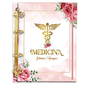 Agenda Fichário Personalizada Reposicionável: Medicina 04