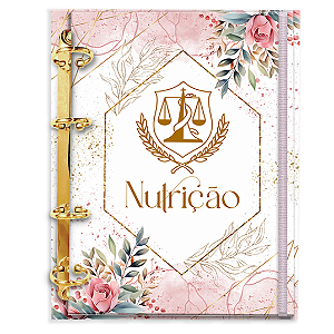 Agenda Fichário Personalizada Reposicionável: Nutrição 02