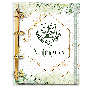 Agenda Fichário Personalizada Reposicionável: Nutrição 06