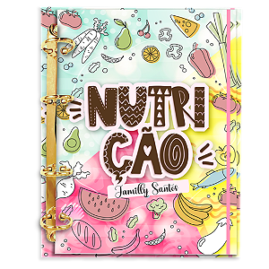 Agenda Fichário Personalizada Reposicionável: Nutrição 17