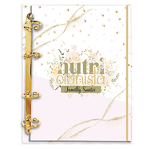 Agenda Fichário Personalizada Reposicionável: Nutrição 14