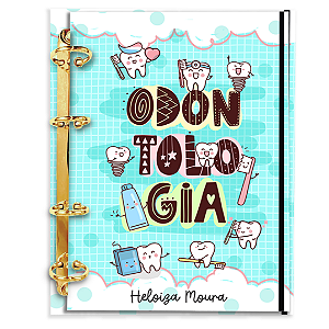 Agenda Fichário Personalizada Reposicionável: Odontologia 06