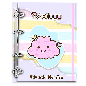 Agenda Fichário Personalizada Reposicionável: Psicologia 02