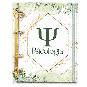 Agenda Fichário Personalizada Reposicionável: Psicologia 08