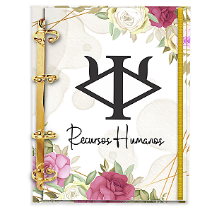 Agenda Fichário Personalizada Reposicionável: Recursos Humanos 01