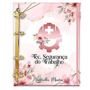 Agenda Fichário Personalizada Reposicionável: Segurança do Trabalho