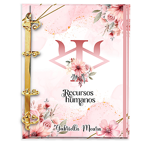 Agenda Fichário Personalizada Reposicionável: Recursos Humanos 03