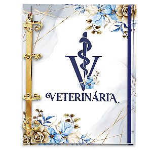 Agenda Fichário Personalizada Reposicionável: Veterinária 02
