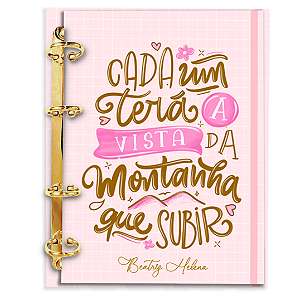 Fichário Personalizado Reposicionável Pautado: Frases Motivacionais 13