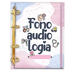 Fichário Personalizado Reposicionável Pautado: Fonoaudiologia 01