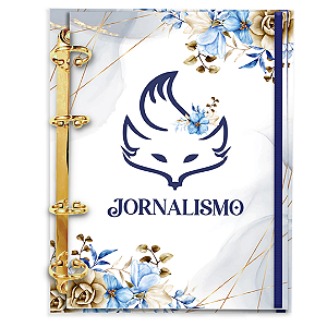 Fichário Personalizado Reposicionável Pautado: Jornalismo