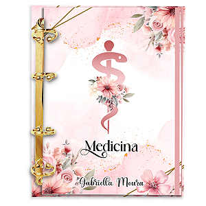 Fichário Personalizado Reposicionável Pautado: Medicina 02