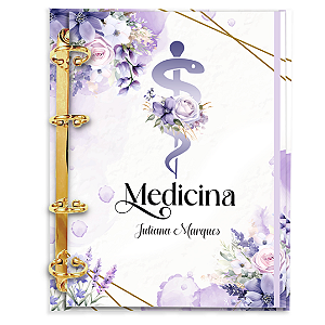 Fichário Personalizado Reposicionável Pautado: Medicina 04