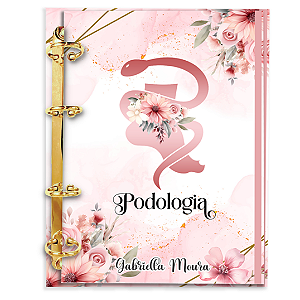 Fichário Personalizado Reposicionável Pautado: Podologia 02