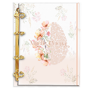 Fichário Personalizado Reposicionável Pautado:  Psicologia 14