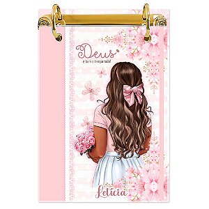 Bloco Fichário A5 Personalizado Reposicionável: Cristã 36