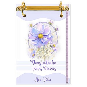 Bloco Fichário A5 Personalizado Reposicionável: Cristã 29