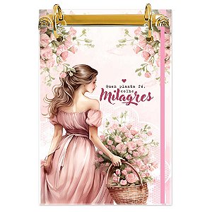 Bloco Fichário A5 Personalizado Reposicionável: Cristã 27