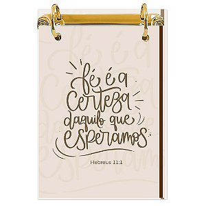 Bloco Fichário A5 Personalizado Reposicionável: Cristã 03