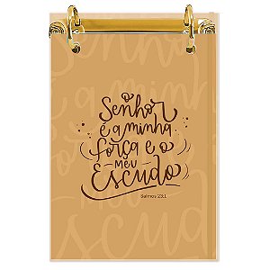Bloco Fichário A5 Personalizado Reposicionável: Cristã 11