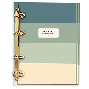 Planner Fichário Argolado Reposicionável : Coleção 2026O