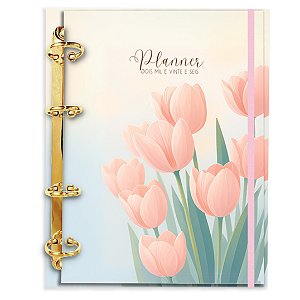 Planner Fichário Argolado Reposicionável : Coleção 2026E