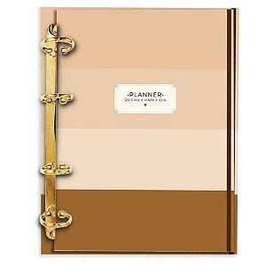 Planner Fichário Argolado Reposicionável : Coleção 2026L